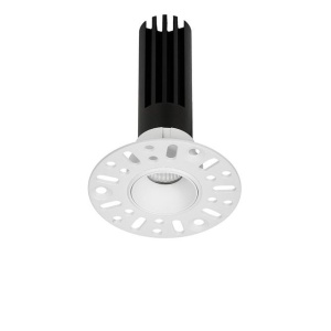 Mini Spot incastrabil LED 5W 3000K Trimless Baculus alb