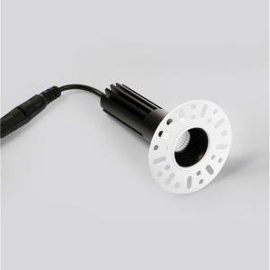 Mini Spot incastrabil LED 5W 3000K Trimless Baculus negru - Img 2