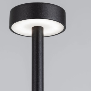 Mini Stalp LED cu tarus, iluminat exterior modern IP65 KIKO negru 24V - Img 6