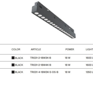 Modul LED, accesoriu pentru sina magnetica Exility, Points Smart 18W 132284 universul-luminii.ro