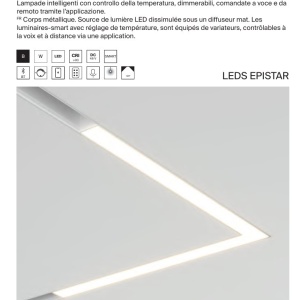 Modul LED pentru sina magnetica Basis Angle Exility 4000K 24W 120 grade - Img 2