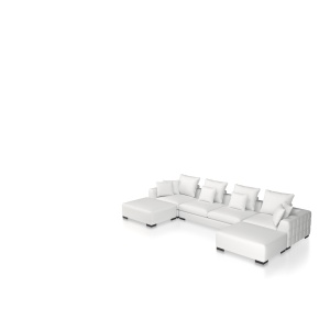 Modul pe colt design LUX Clifford, alb 113974 HZ - Img 4