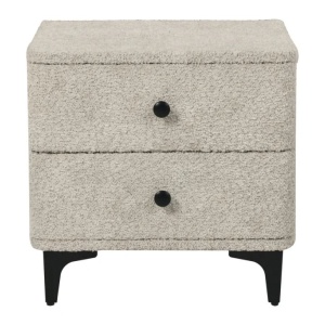 Noptiera ART DECO greige boucle - Img 3