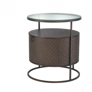 Noptiera/ Masuta laterala design LUX Napa Valley bronz 113397 HZ