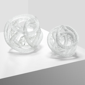 Obiect decorativ din sticla LUX Dominico M 113530 HZ - Img 5