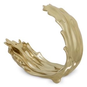 Obiect decorativ LUX aluminiu auriu Langley - Img 4
