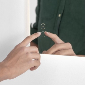 Oglinda cu iluminat LED IP44 3000K Alda, 60x80cm, NVL-9006026 247764 universul-luminii.ro