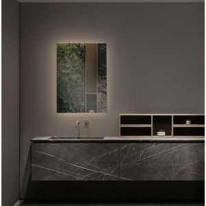 Oglinda cu iluminat LED pentru baie IP44 ALDA 50x70cm - Img 2
