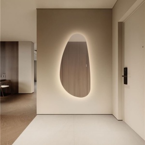 Oglinda cu iluminat LED pentru baie IP44 LORIN 70x140cm - Img 2