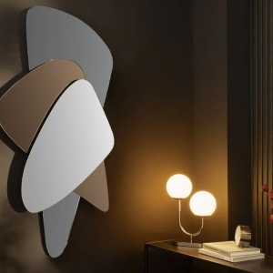 Oglinda de perete decorativa GEOMETRIC I 120cm - Img 5
