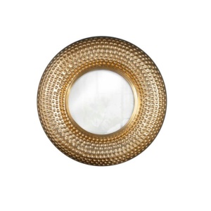 Oglinda de perete decorativa Orient rund 60cm, auriu