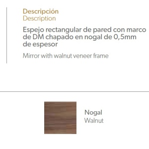 Oglinda decorativa Alline, 50x100cm AC-136-G - Img 8