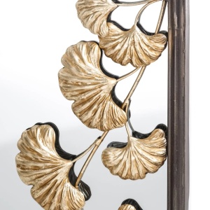 Oglinda decorativa HOJAS NEGRO-ORO, 55,5x175cm SX-151386 - Img 2