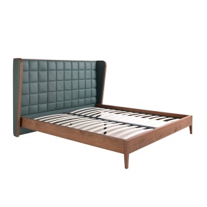 Pat dublu design LUX Dark green 180x200cm - Img 7