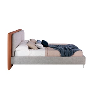 Pat dublu design LUX modern cu tablie eleganta Allan 180x200cm - Img 5