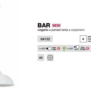 Pendul Bar 64132 51764 universul-luminii.ro
