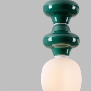 Pendul ceramic design modern CHIC verde 152144 universul-luminii.ro