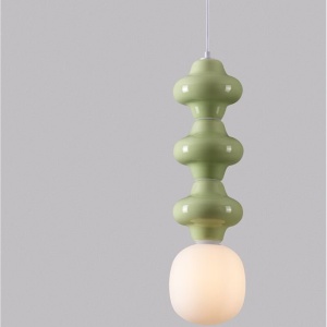 Pendul ceramic design modern CHIC verde 152174 universul-luminii.ro