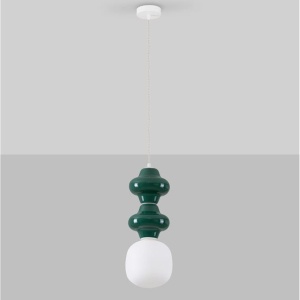 Pendul ceramic design modern CHIC verde 232414 universul-luminii.ro