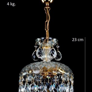 Pendul Cristal Bohemia Exclusive diam. 25cm ELANED I. VACHTLE CE - Img 4