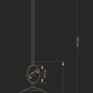 Pendul design clasic realizat manual DIMARO - Img 3