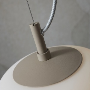 Pendul design decorativ Sapporo S white/sand 224434 universul-luminii.ro