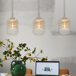 Pendul design decorativ Verona gradient/amber - Img 4