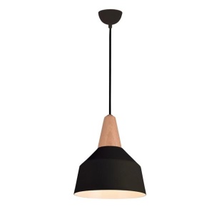 Pendul design modern Banur negru mat - Img 1