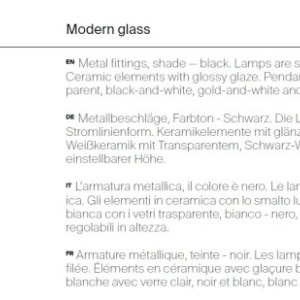 Pendul design modern decorativ Memory alb/negru - Img 6