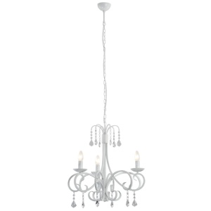 Pendul design modern Diadema alb - Img 1