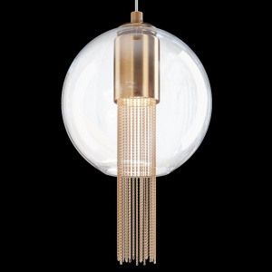 Pendul design modern Flusso bronz 20cm 119384 universul-luminii.ro