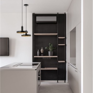 Pendul design modern Garni negru/auriu NVL-9417053 - Img 2
