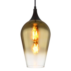 Pendul design modern LAVUS negru/auriu - Img 4