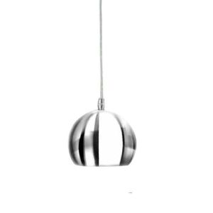 Pendul design modern Noa 1 chrome/white - Img 4