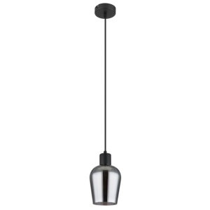 Pendul design modern RYAN negru/fumuriu 135854 universul-luminii.ro