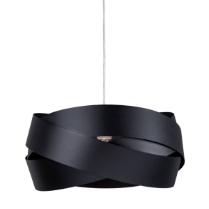 Pendul design modern Tornado negru 125244 universul-luminii.ro