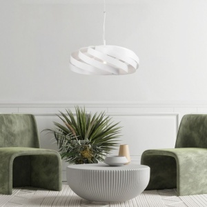 Pendul design modern Vento alb - Img 3