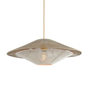 Pendul design natural Lumbini 50x20cm l. grey, S