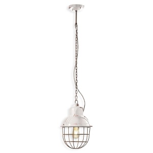 Pendul design retro realizat manual din ceramica INDUSTRIAL 216944 universul-luminii.ro