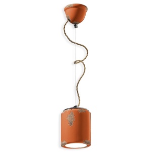 Pendul design retro realizat manual din ceramica VINTAGE 216534 universul-luminii.ro