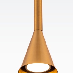 Pendul design tehnic Arrow auriu - Img 3