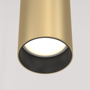 Pendul design tehnic Focus auriu mat 119914 universul-luminii.ro
