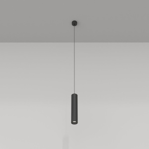 Pendul design tehnic Focus negru 119934 universul-luminii.ro