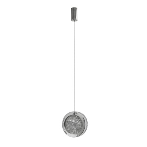 Pendul LED design decorativ EUFORIA 13 crom