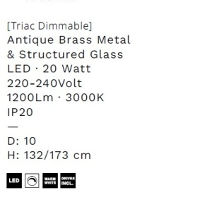 Pendul LED design decorativ GLOREE - Img 9