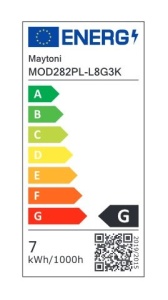 Pendul LED design decorativ Splash auriu/transparent 225804 universul-luminii.ro