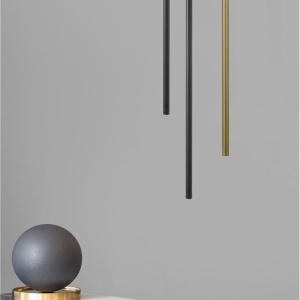 Pendul LED design liniar ELETTRA negru - Img 4