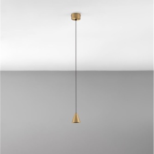 Pendul LED design minimalist IRMOS auriu - Img 3
