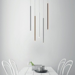 Pendul LED design minimalist LOYA, cupru antic - Img 5
