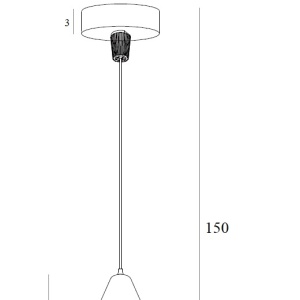 Pendul LED design modern COMET P0434 MX - Img 3